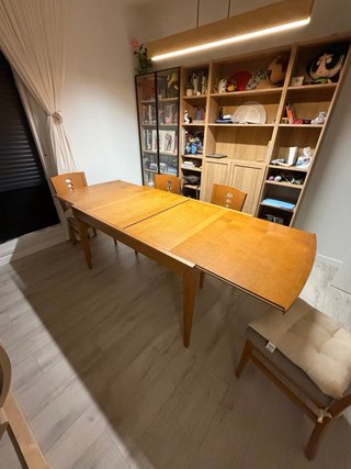 Mesa comedor extensible 150/240x90