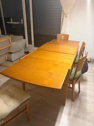 Mesa comedor extensible 150/240x90