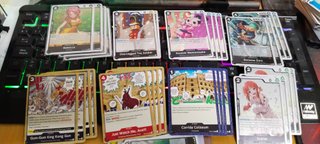Lote Cartas One Piece TCG - Dressrosa