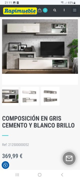 Liquidacion mueble de Salón Moderno