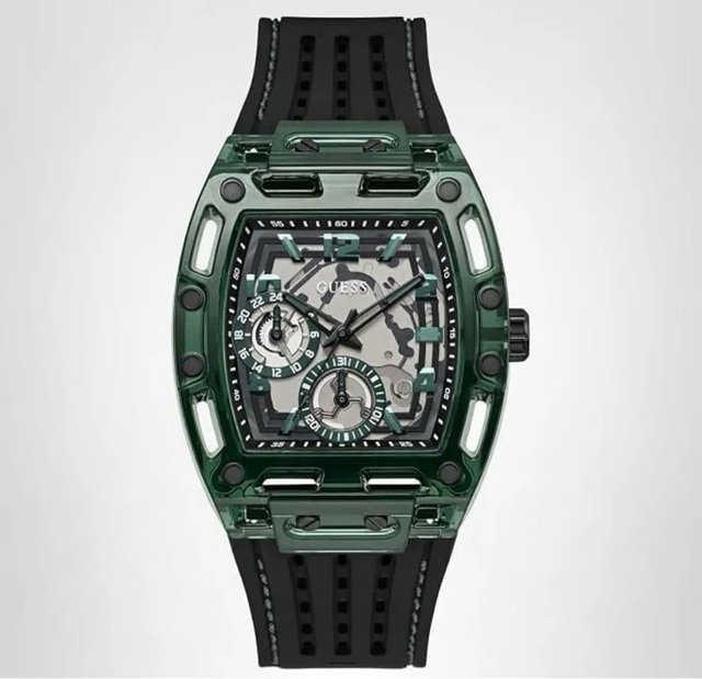 Reloj Guess Verde y Negro