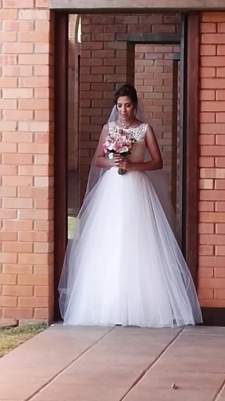Vestido de Novia Blanco roto