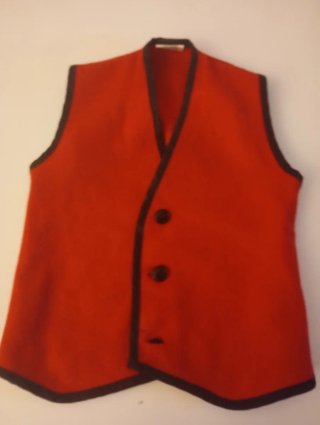 Chaleco ITSASLAPURRAK niño rojo. Talla 2