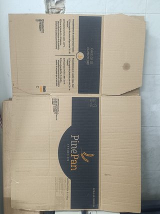 50 Cajas de Cartón Nuevas PinePan