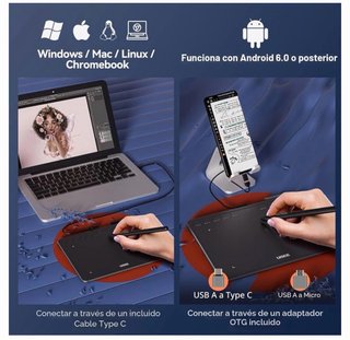 Tableta Gráfica UGEE con Lápiz