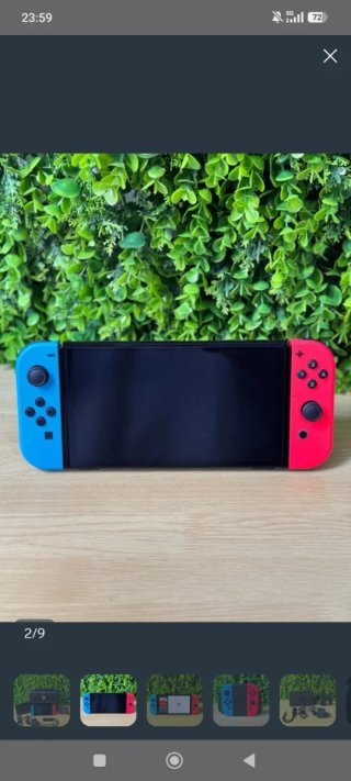 Nintendo Switch OLED Blanca
