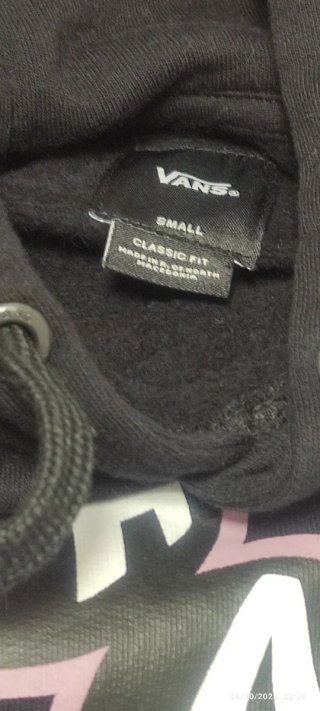 Sudadera Vans Off The Wall Negra