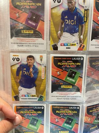 Cromos Adrenalyn XL 2025-26 de oviedo  a rayo