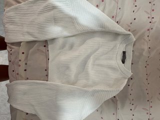 Jersey blanco de punto