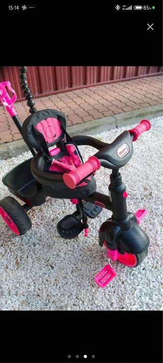 Triciclo Evolutivo Little Tikes Rosa y Negro