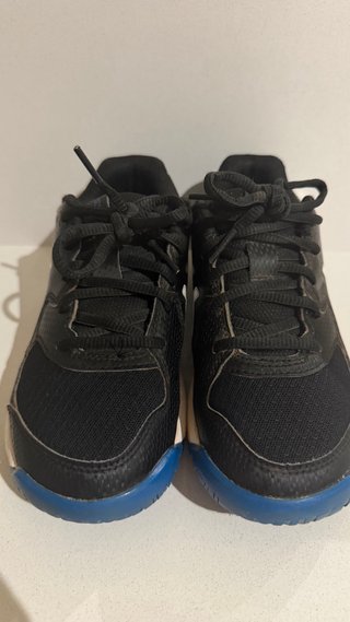 Zapatillas Asics Deporte Padel Tennis Negras Azule