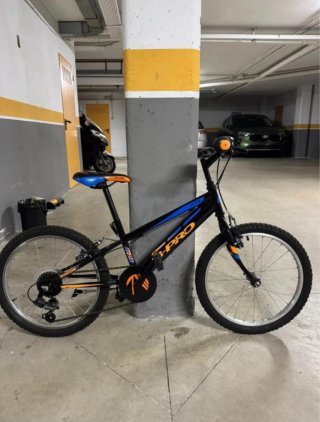 Bicicleta H-PRO 20 Negra/Azul