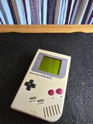 Lote Consola Game Boy Nintendo Beige/Gris