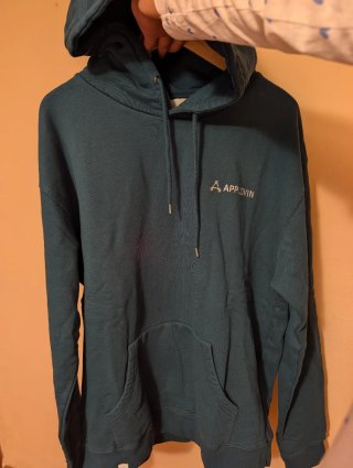 Sudadera verde