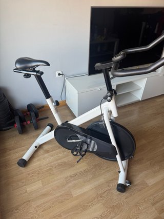 Bici Spinning Blanca
