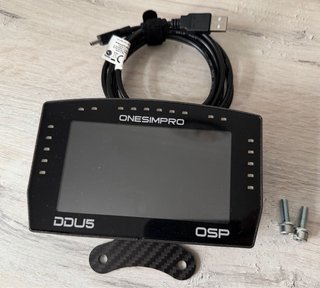 Pantalla OneSimPro DDU5 OSP + soporte Fanatec