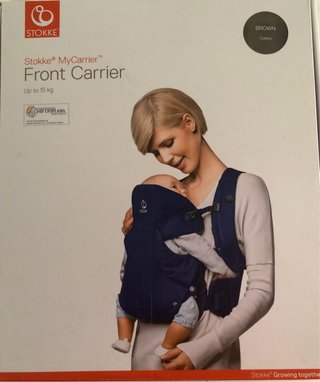 Mochila Porta Bebé Stokke Front Carrier Marrón