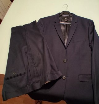 Traje H&M Azul oscuro