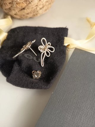 Pendientes Tous Libélulas Plata