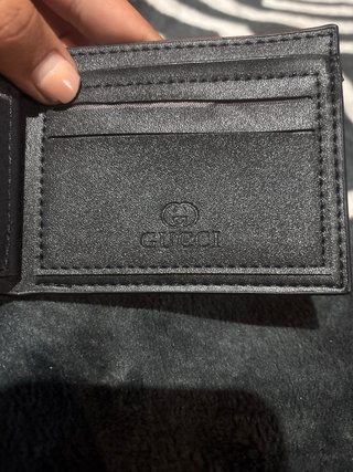 Cartera Gucci Negra Hombre