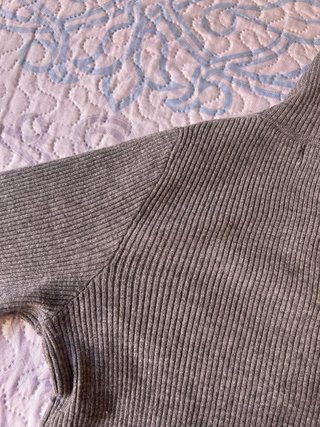 Jersey Bershka gris hombre
