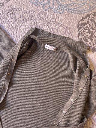 Jersey Bershka gris hombre