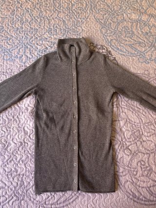 Jersey Bershka gris hombre
