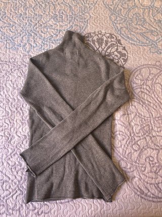 Jersey Bershka gris hombre