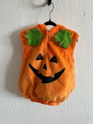 Disfraz Calabaza Halloween 12-24 meses