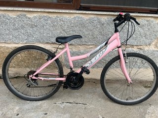 Bicicleta rosa SPEED