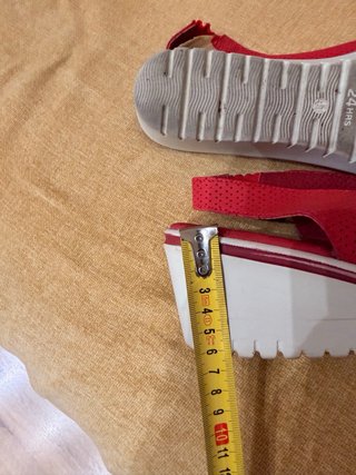 Sandalias 24 Horas Rojas