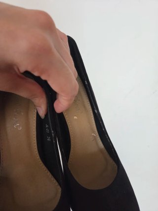 Tacones Negros Talla 36