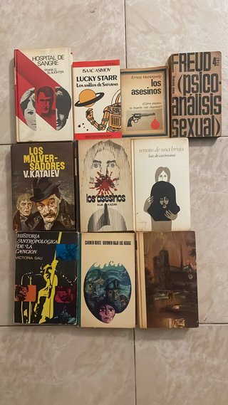 Lote de 10 libros – Novela, literatura y ensayo