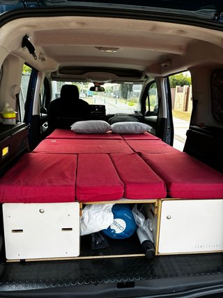 Mueble Cama Camper para Peugeot Rifter