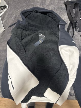 Sudadera Hollister Cremallera Talla L Nueva