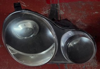 Faros Angel Eyes con Lupa para VW Polo 9N