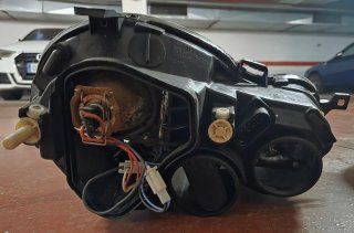 Faros Angel Eyes con Lupa para VW Polo 9N