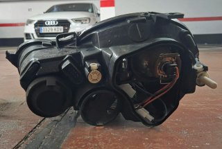 Faros Angel Eyes con Lupa para VW Polo 9N