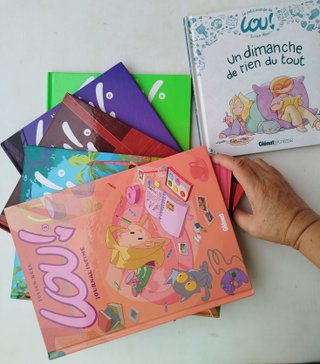 6 * LOU ! BD français pour jeunes. Divertida LOU!