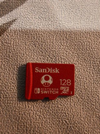 Tarjeta MicroSD SanDisk 128GB Nintendo Switch