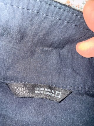 Chaqueta Sudadera Zara Negra Talla M