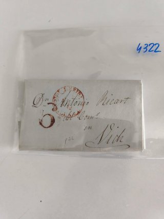 Carta manuscrita 1844 Dr. Antonio Nicart