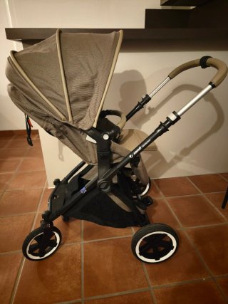 Trio jane crosslight en beige y moka