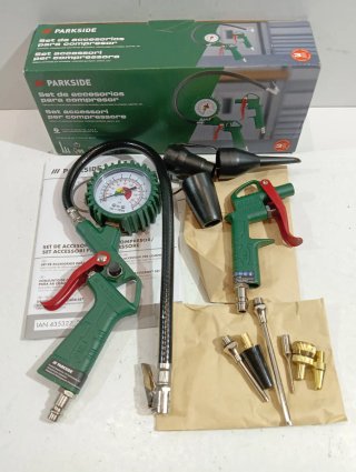 Set de Accesorios para Compresor Parkside