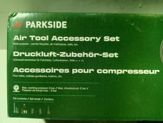 Set de Accesorios para Compresor Parkside