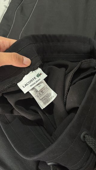 Sudadera Lacoste Negra