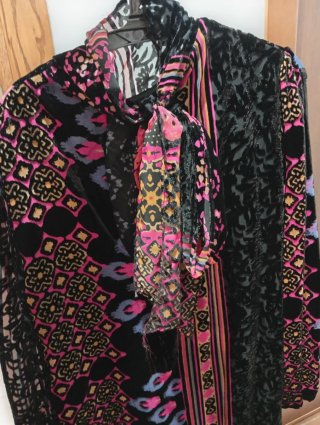 Vestido terciopelo The Noor Store Talla L