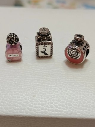 Lote de 3 Charms de Plata