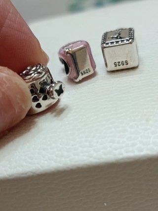 Lote de 3 Charms de Plata