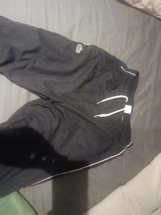 Pantalón de chándal Lacoste negro